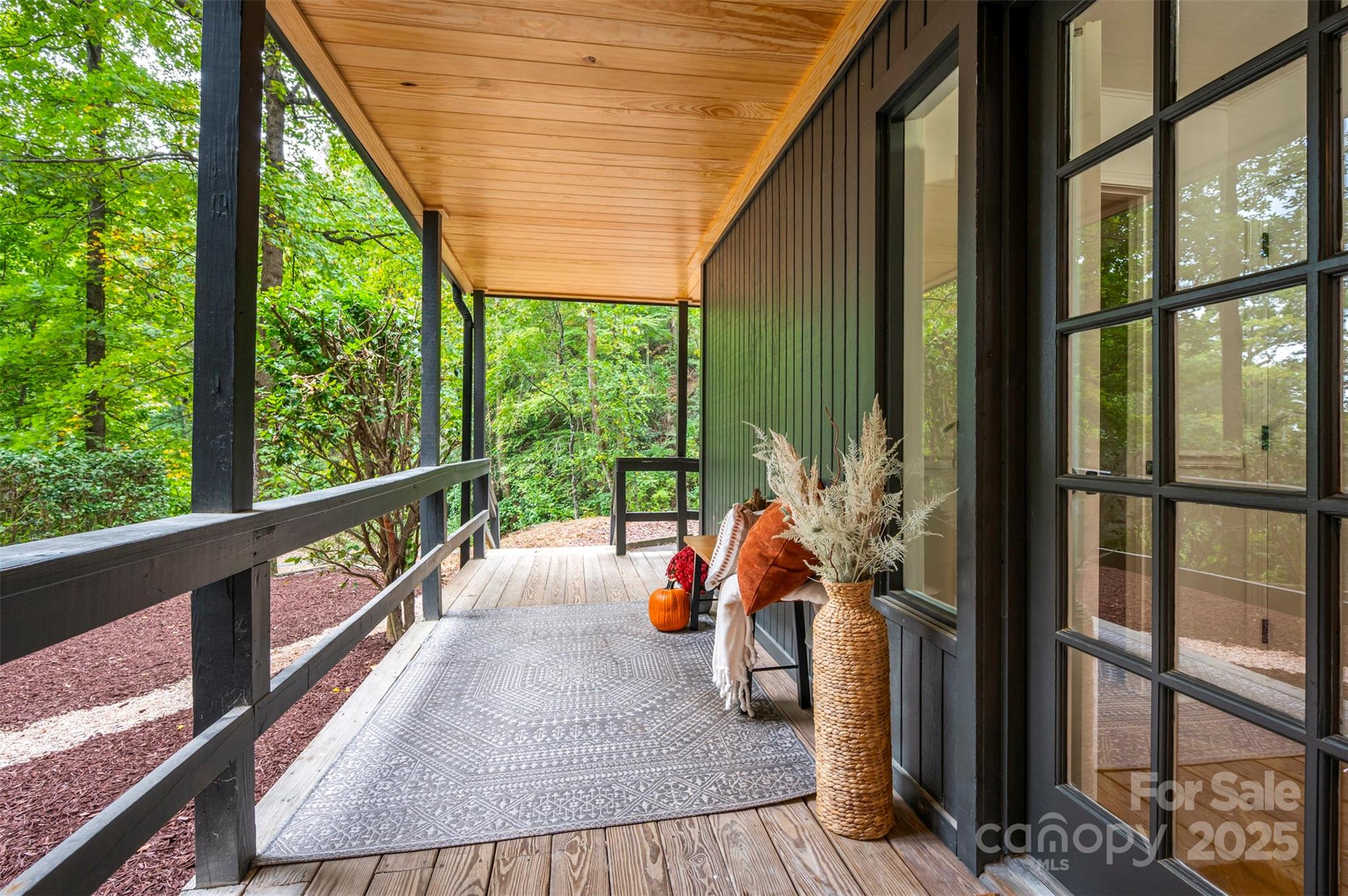 160 Lasae Lane Tryon, NC 28782 - Photo 40 of 48 a view of a balcony with chairs