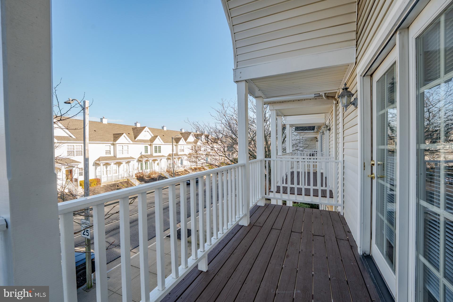 19 Clipper Court Atlantic City, NJ 08401 - Photo 24 of 35 a view of a balcony with wooden floor
