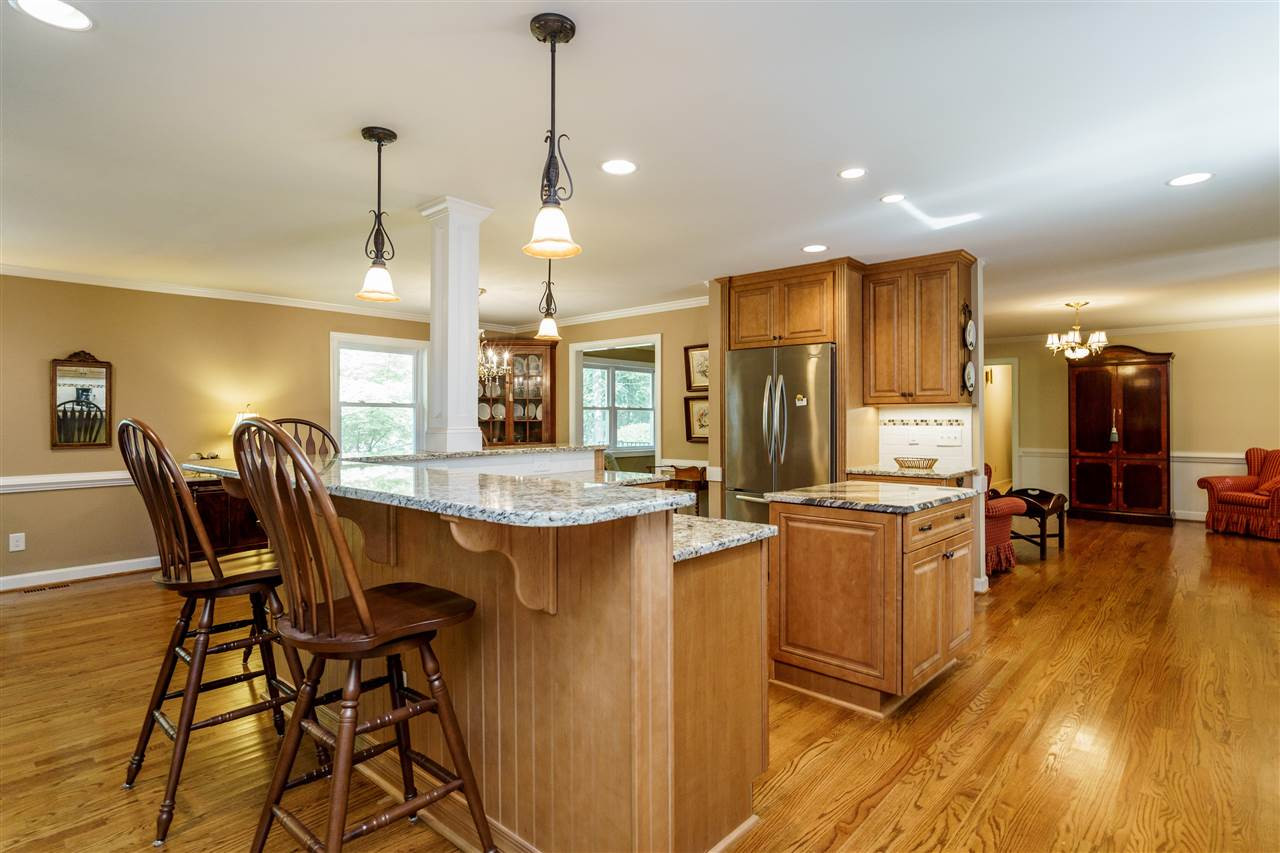 6512 King Lawrence Road Raleigh, NC 27607 - Photo 8 of 30 Kitchen with granite counter tops