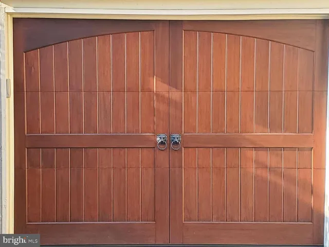 a view of a large window