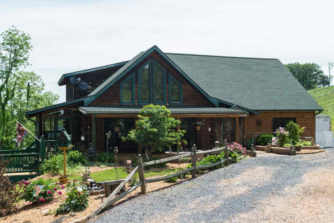 1273 Union Church Road Churchville, VA 24421 - Photo 1 of 48 a front view of house with a garden
