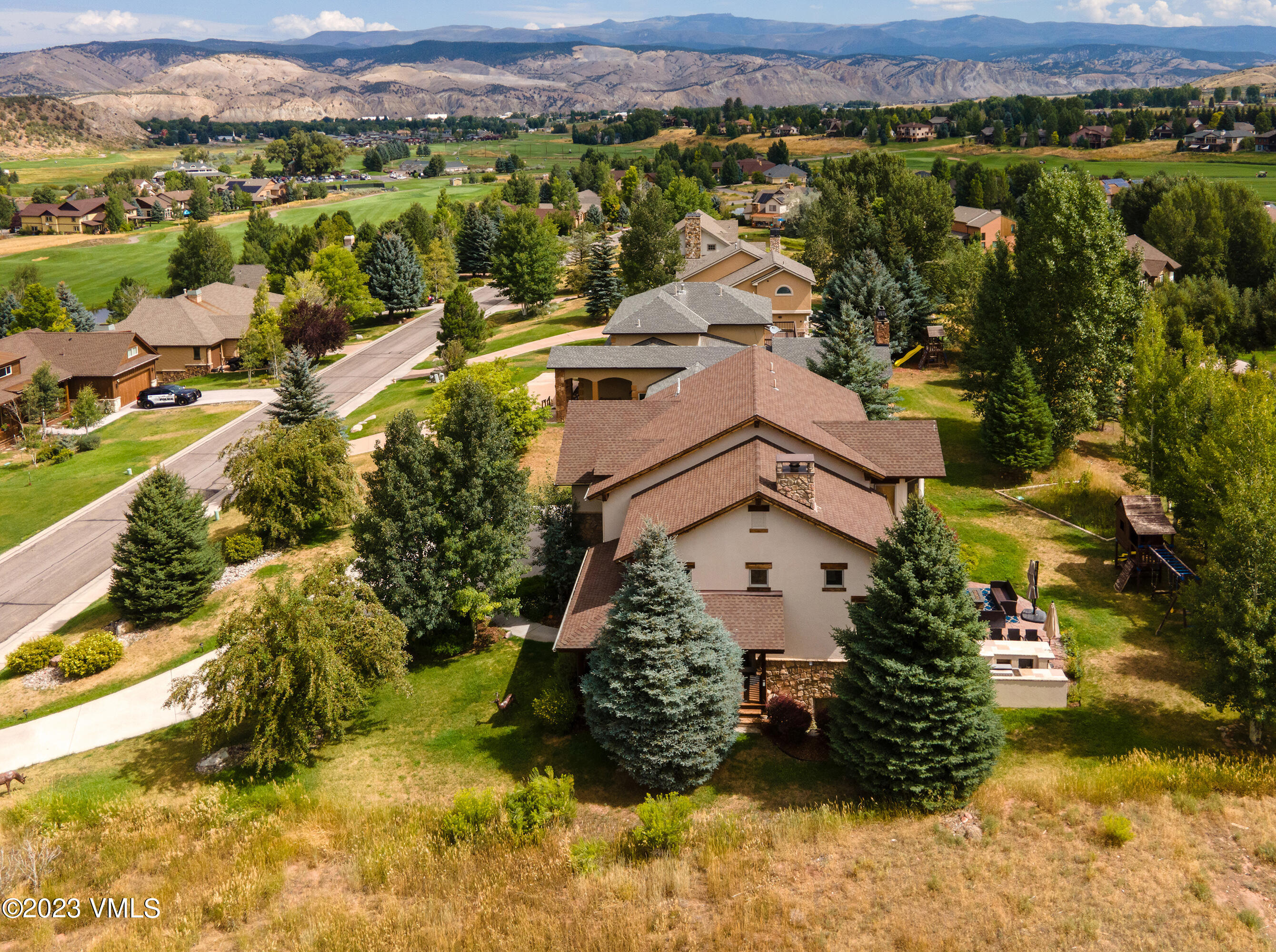 305 Red Fox Gypsum, CO 81637 - Photo 47 of 50 an aerial view of residential houses with outdoor space