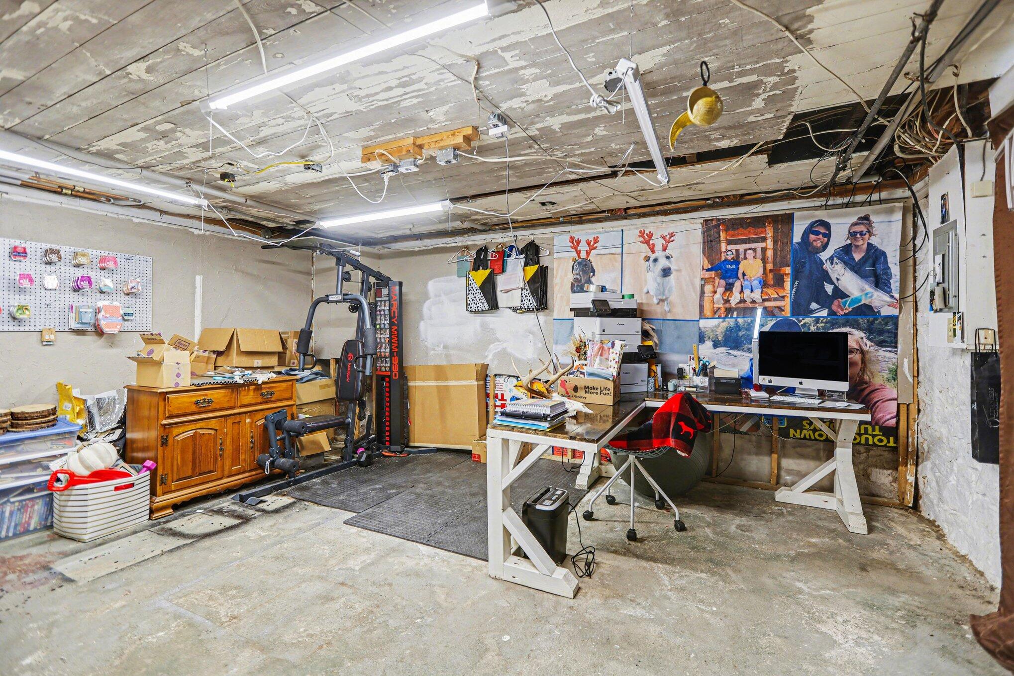411 5th Street Manistee, MI 49660 - Photo 14 of 16 Basement office