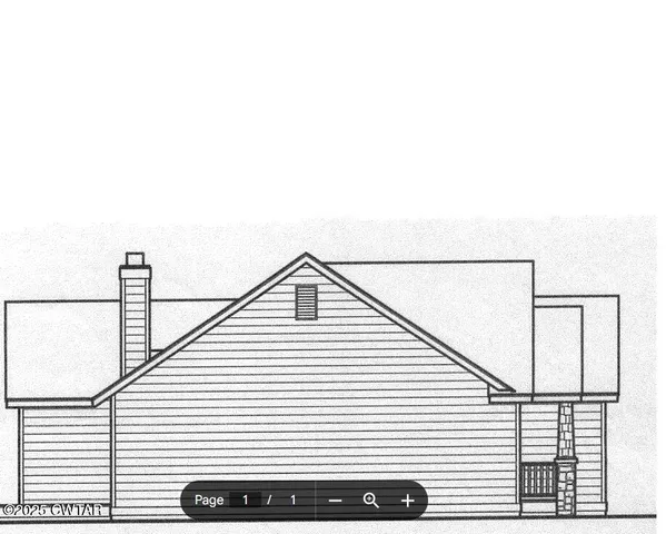 a view of a house with large space