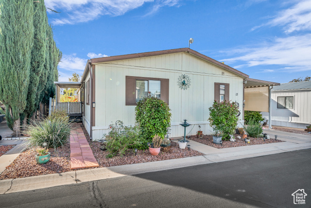 1360 North Dixie Downs Road, Unit 13 St. George, UT 84770 - Photo 1 of 1 Manufactured / mobile home with a carport