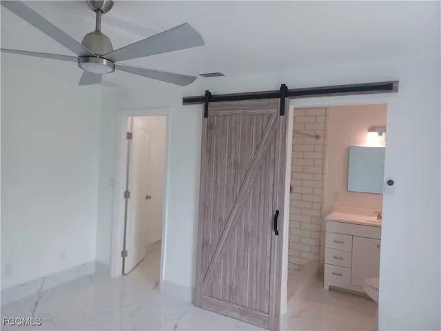 a view of a walk in closet