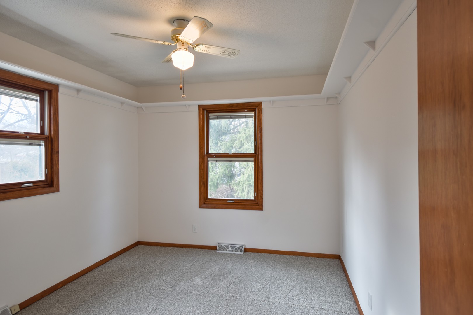 301 East Douglas Street St. Joseph, IL 61873 - Photo 21 of 38 an empty room with windows and fan
