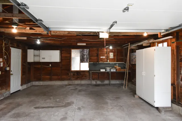 a view of storage and utility room