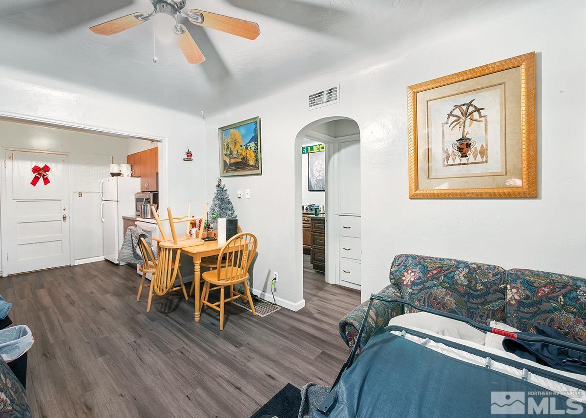 412 East 8th Street Reno, NV 89512 - Photo 35 of 40 a living room with furniture and wooden floor