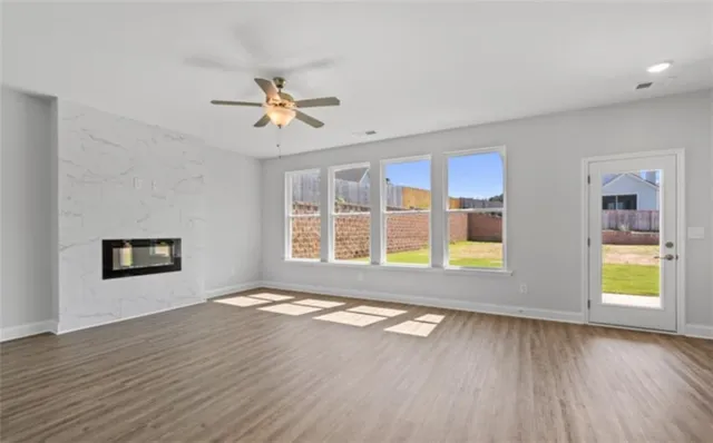 a bathroom with a sink double vanity and a shower