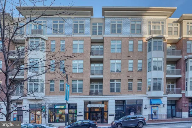 front view of an buildings