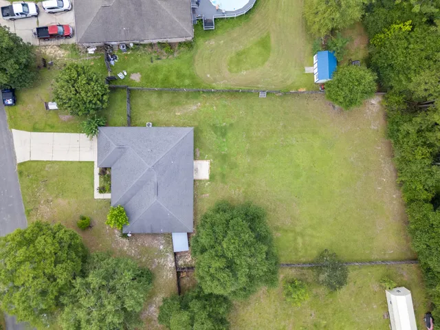 a house with a garden in front of it