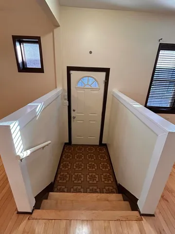 a view of an entryway