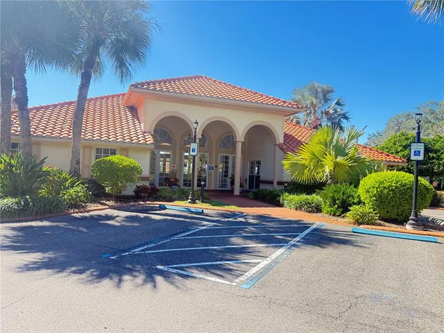 a view of a swimming pool and lake
