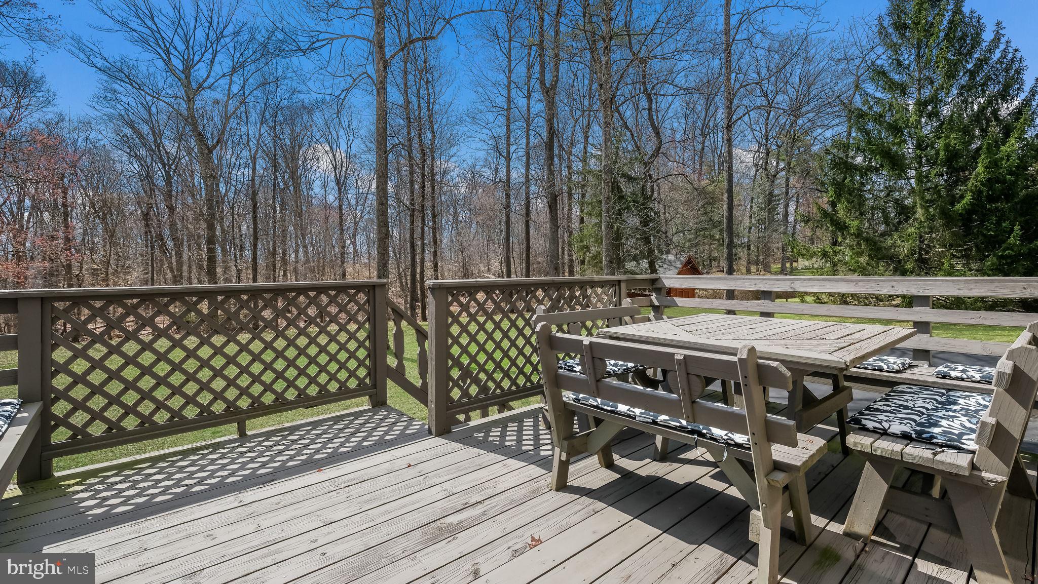 35 Declaration Drive Newtown, PA 18940 - Photo 42 of 53 a view of a roof deck with wooden floor and fence