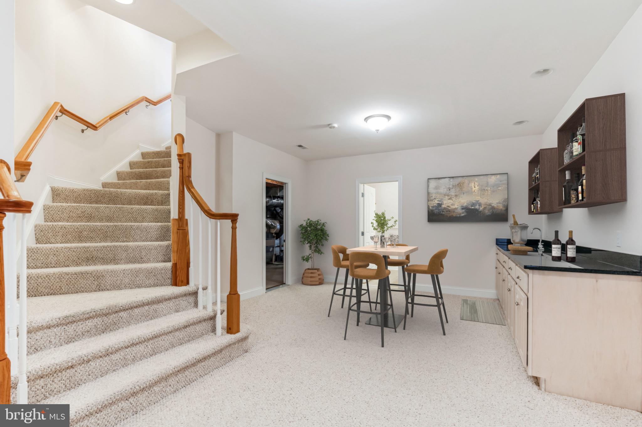 3436 Basford Road Frederick, MD 21703 - Photo 29 of 39 Basement Bar Area