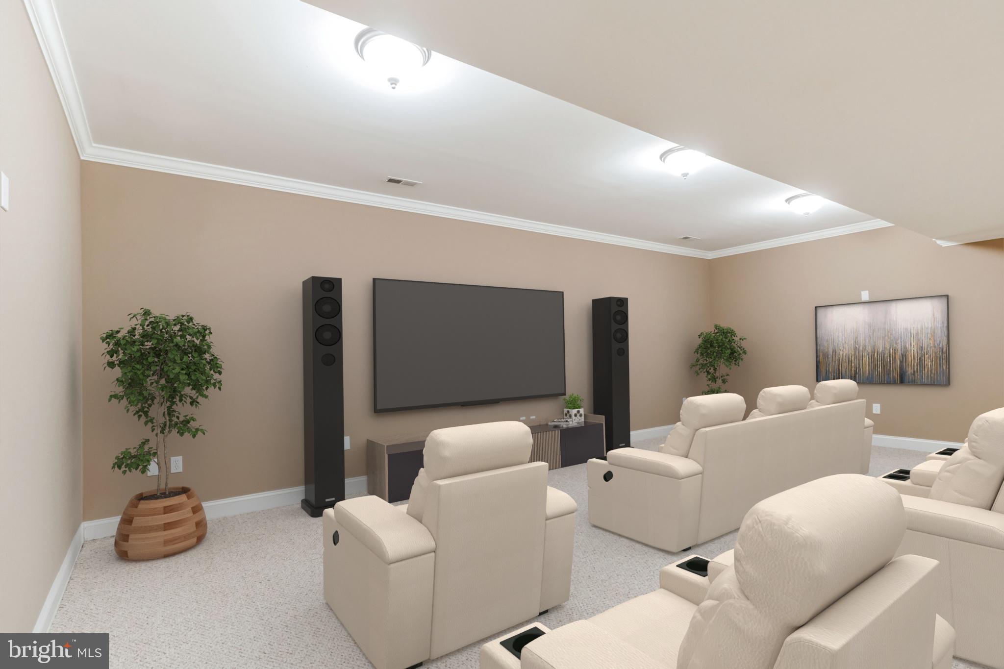 3436 Basford Road Frederick, MD 21703 - Photo 34 of 39 Theatre Room