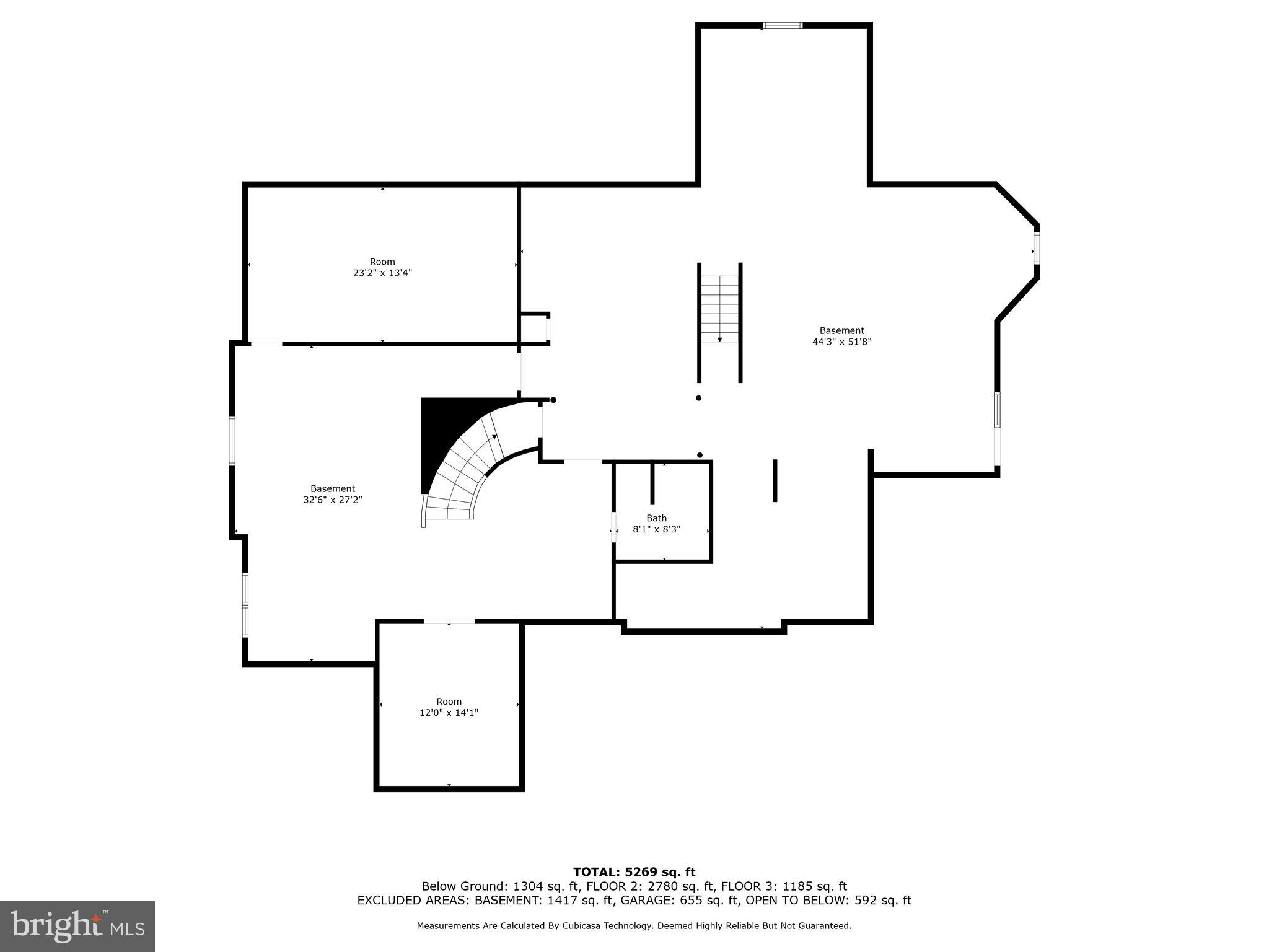 3436 Basford Road Frederick, MD 21703 - Photo 36 of 39 Basement Floor Plan