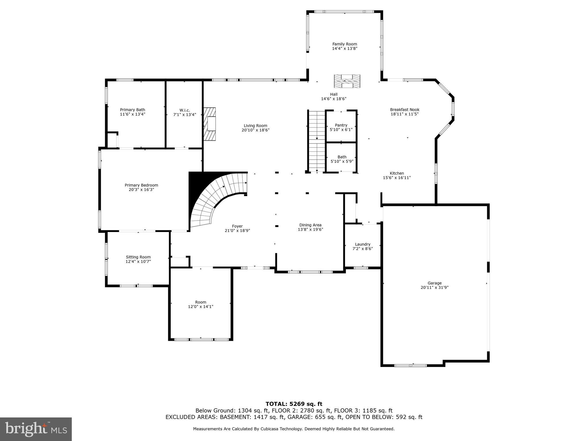 3436 Basford Road Frederick, MD 21703 - Photo 37 of 39 Main Level Floor Plan
