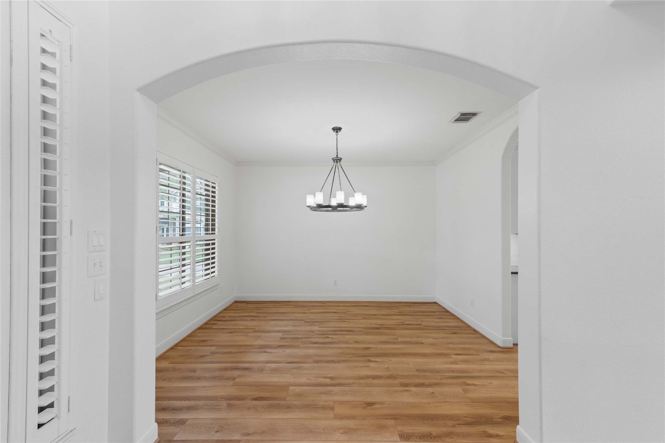 155 South Arrow Canyon Circle Spring, TX 77389 - Photo 9 of 49 a view of empty room with wooden floor and fan