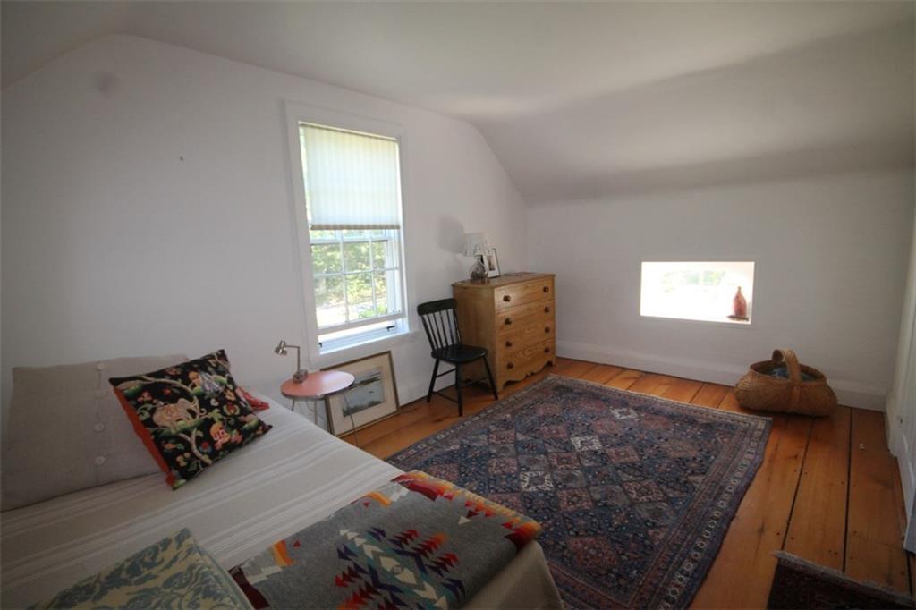 284 Knickerbocker Road Boothbay, ME 04537 - Photo 25 of 35 Bedroom with closet and pine flooring