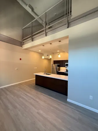 a room with wooden floor