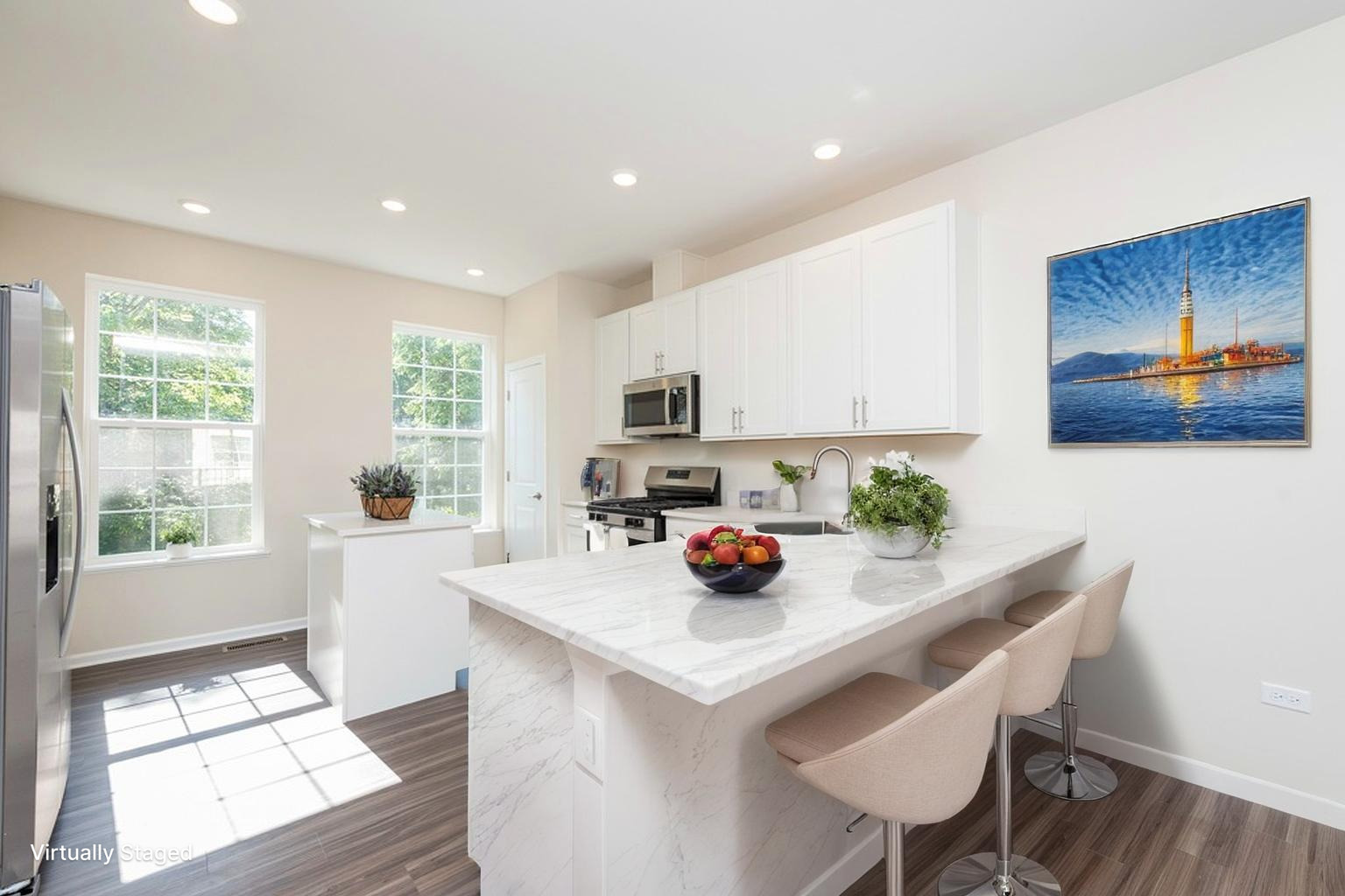 804 Neubauer Circle Lindenhurst, IL 60046 - Photo 6 of 30 a view of kitchen dining table and chairs