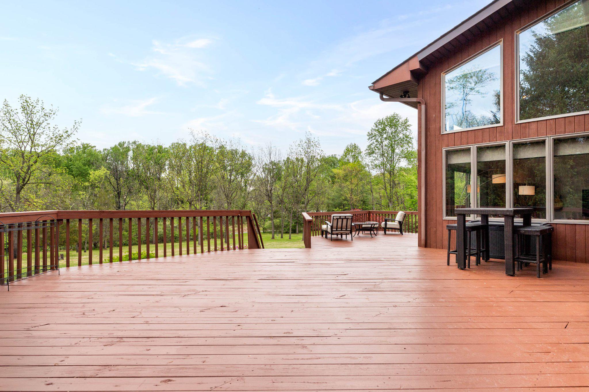 703 Ridge Road Pottstown, PA 19465 - Photo 53 of 68 Spacious deck with peaceful views
