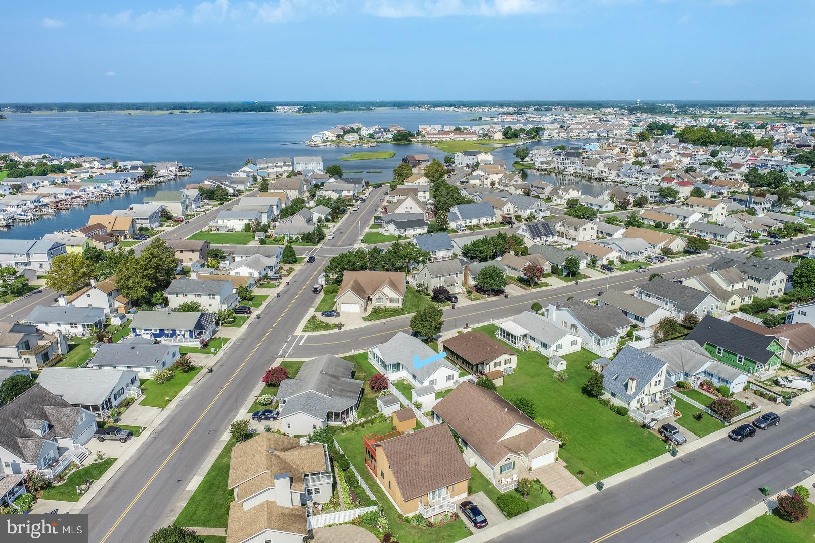 13702 Sailing Road Ocean City, MD 21842 - Photo 2 of 32 an aerial view of beach and city