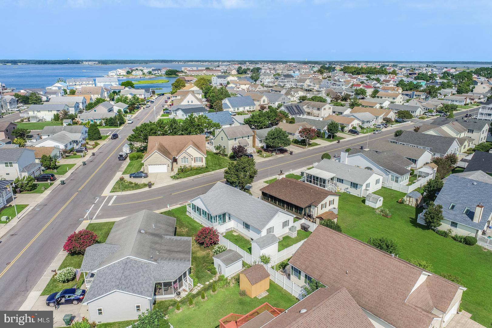 13702 Sailing Road Ocean City, MD 21842 - Photo 27 of 32 an aerial view of residential houses with outdoor space
