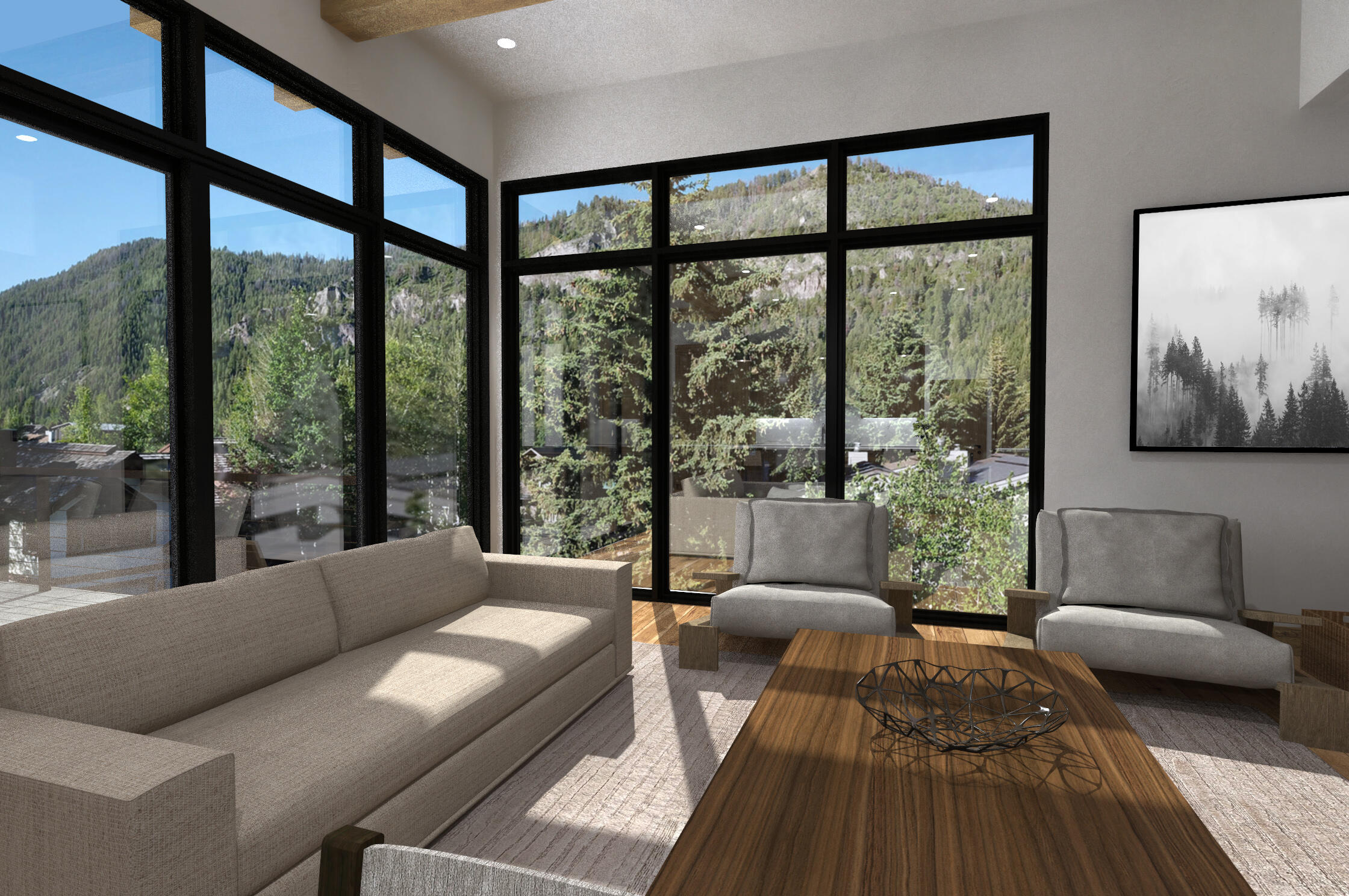 720 A Crossbuck Lane Ketchum, ID 83340 - Photo 3 of 9 Living Room West Views