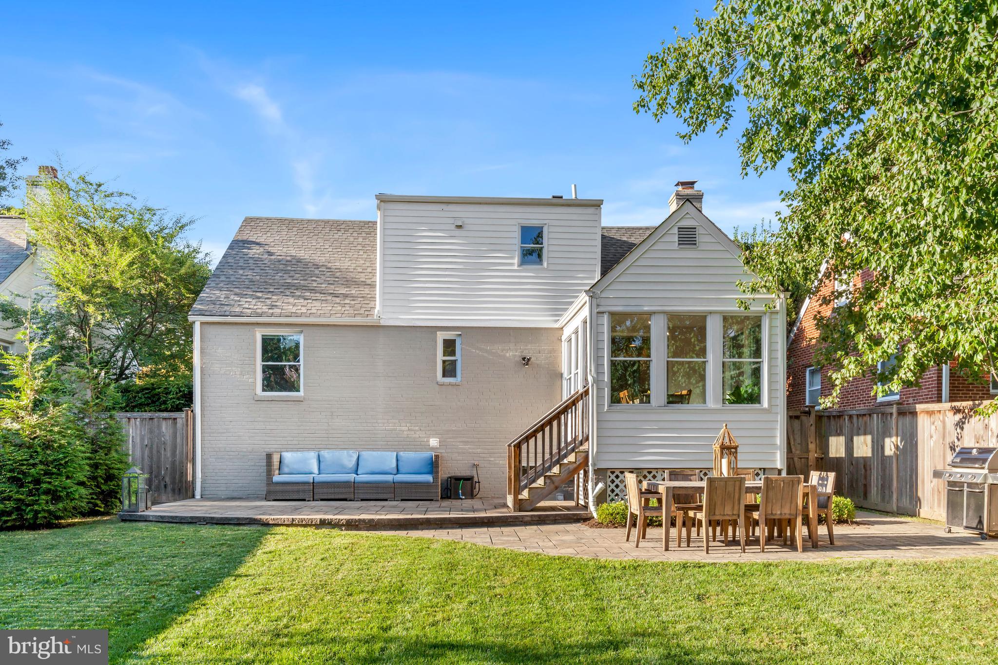 3220 Fayette Road Kensington, MD 20895 - Photo 25 of 36 Rear Yard View