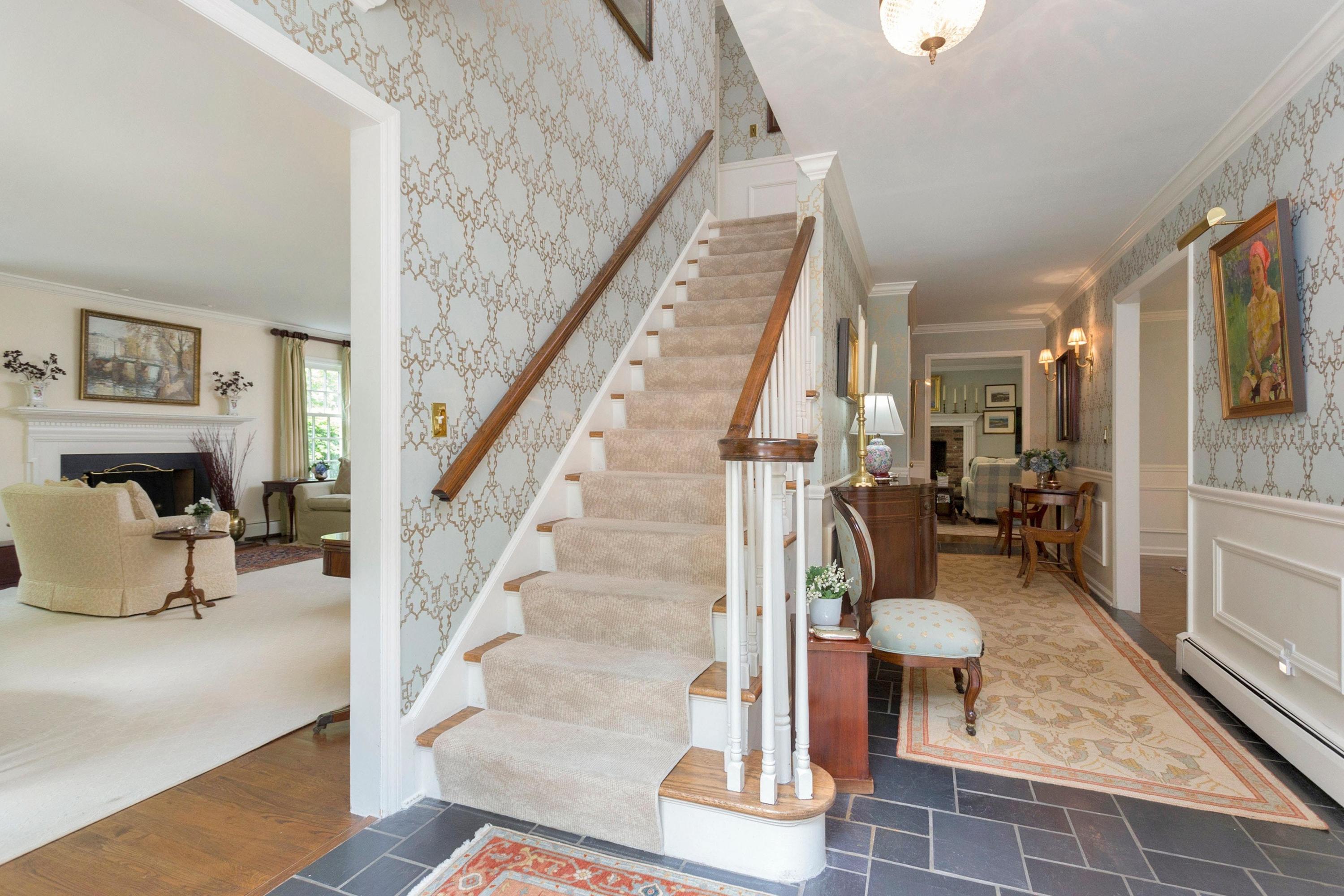 350 Middlesex Road Darien, CT 06820 - Photo 5 of 23 a view of entryway and hall