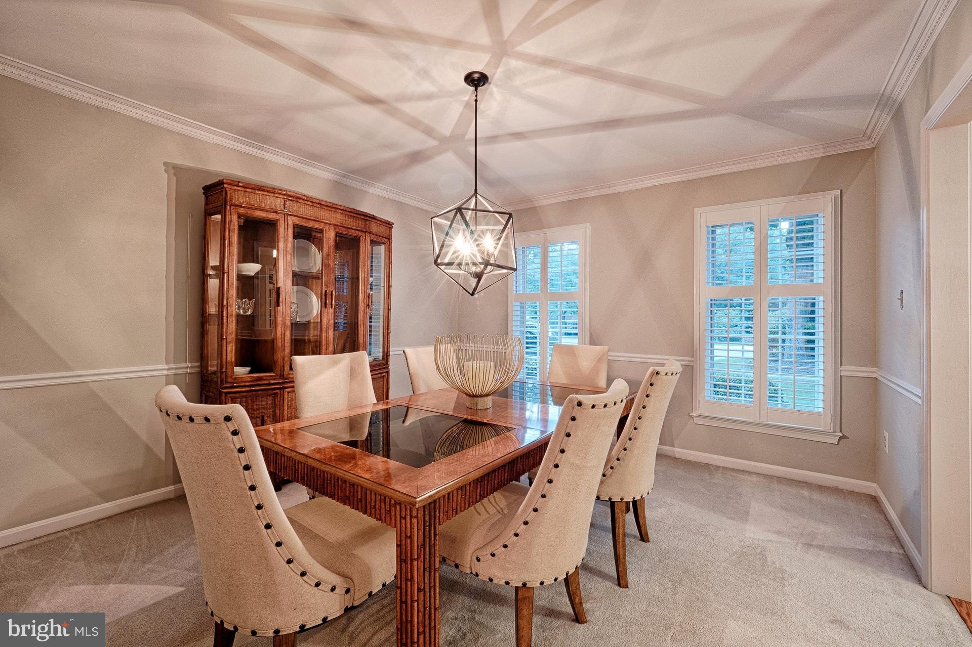 11869 Fawn Ridge Lane Reston, VA 20194 - Photo 11 of 30 Dining room with plantation shutters