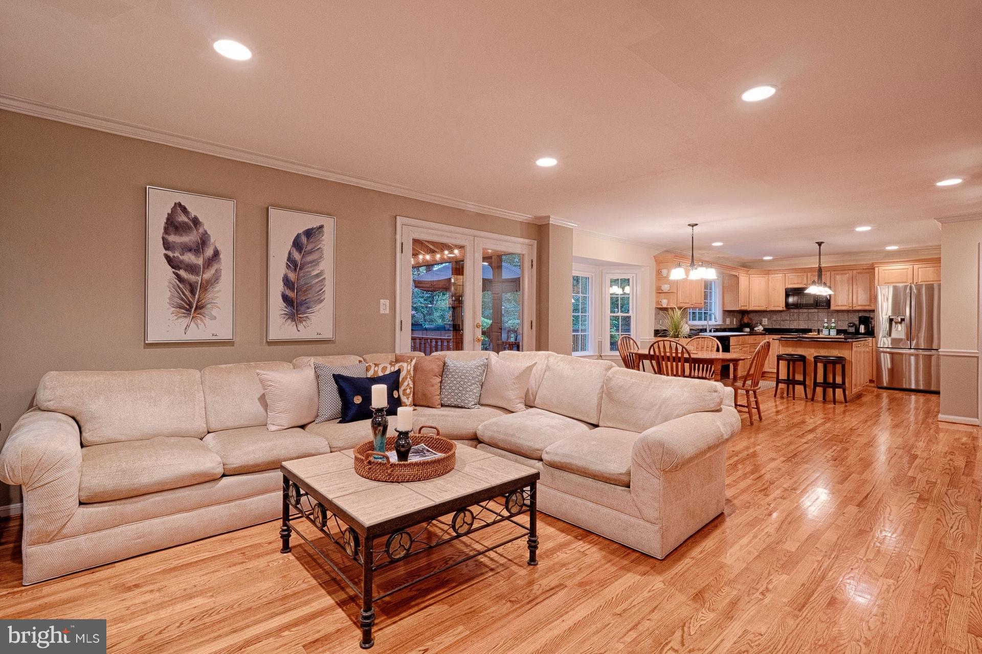 11869 Fawn Ridge Lane Reston, VA 20194 - Photo 7 of 30 Family Room opens to Screened Porch