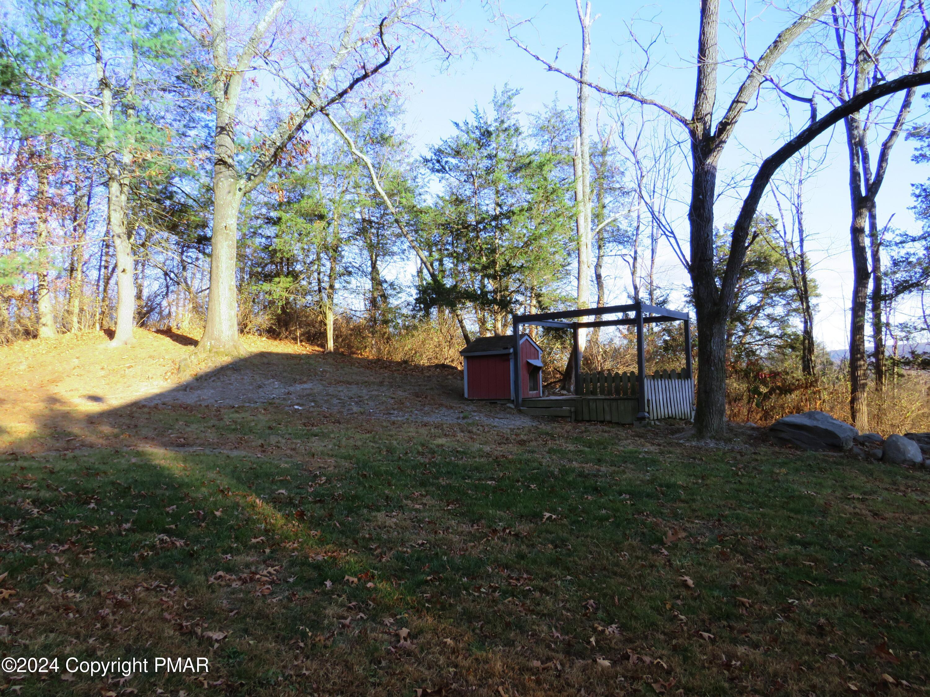 1603 Rachel Road Stroudsburg, PA 18360 - Photo 32 of 33 a view of outdoor space with garden and trees