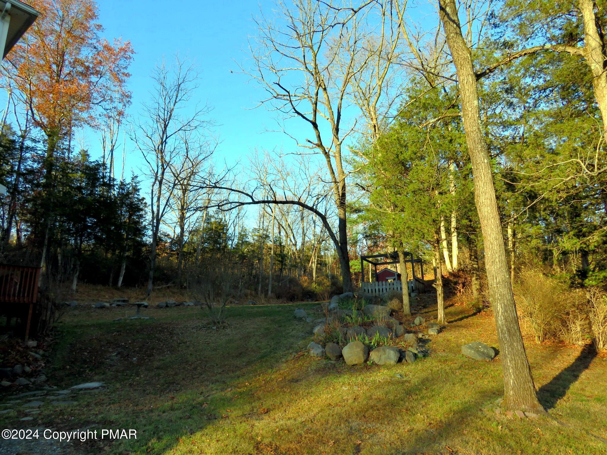 1603 Rachel Road Stroudsburg, PA 18360 - Photo 33 of 33 a view of outdoor space yard and trees