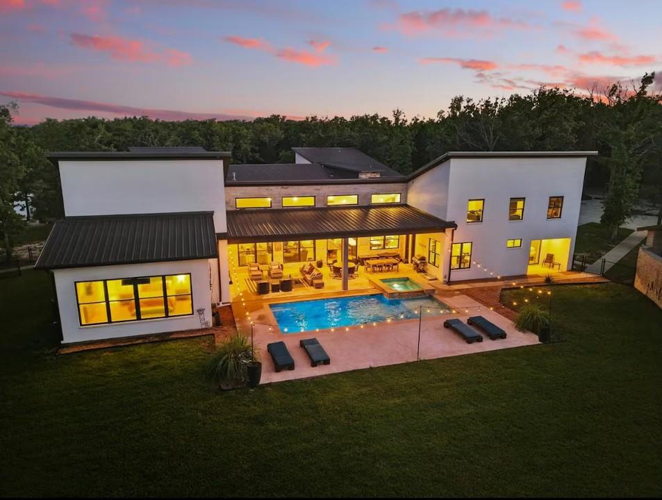 2752 Briarwood Harbor Road Malakoff, TX 75148 - Photo 2 of 37 aerial view of a house with a big yard