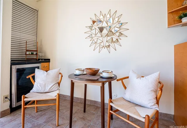 a view of a workspace with furniture