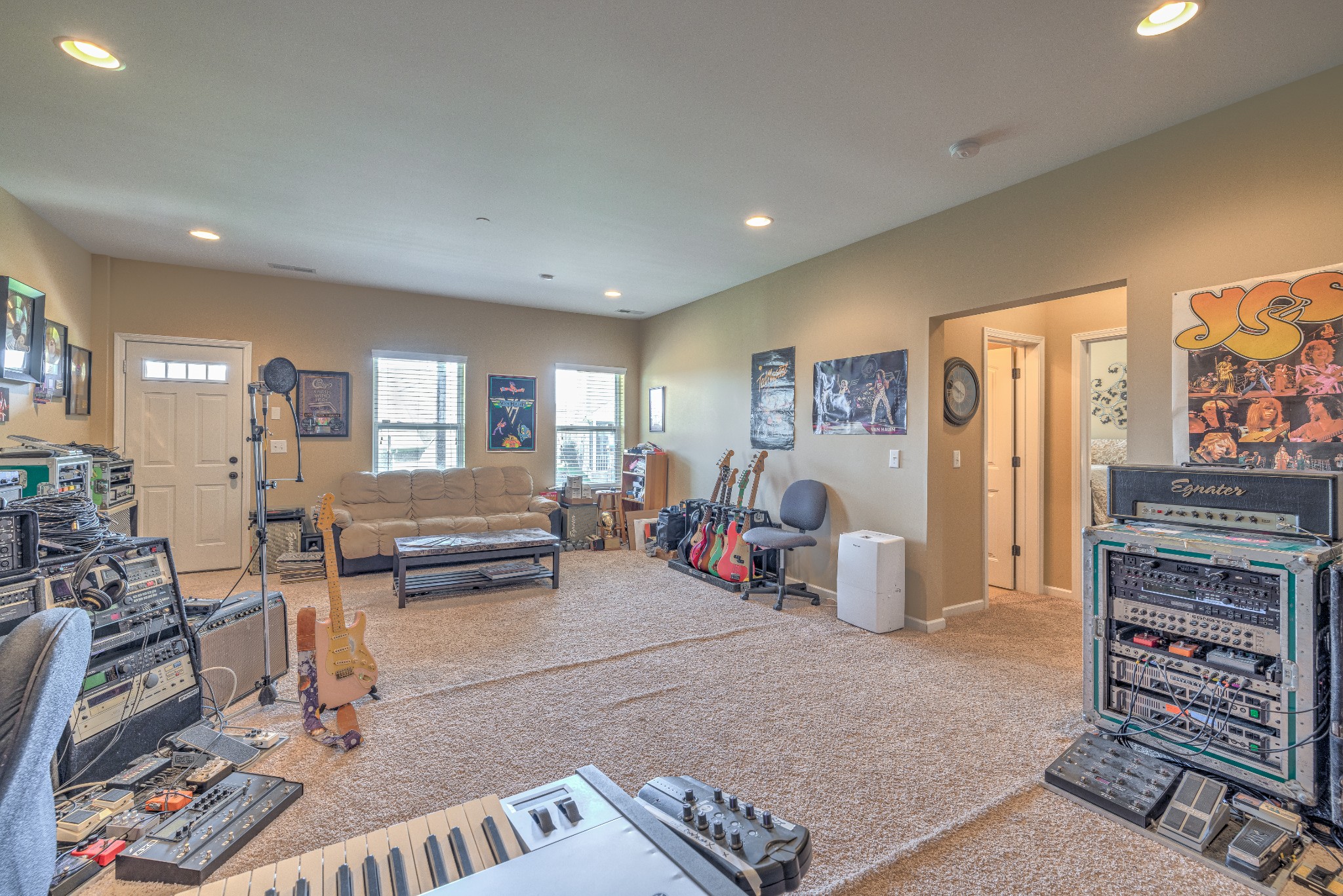 5048 Falling Water Road Nolensville, TN 37135 - Photo 28 of 40 a view of a livingroom with furniture and windows