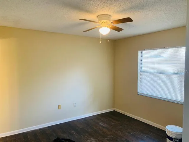 wooden floor in an empty room