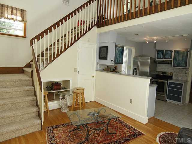 309 Cedar Street Raleigh, NC 27604 - Photo 12 of 25 Another look at the family room with hardwood floors. Den/Family/Great Room