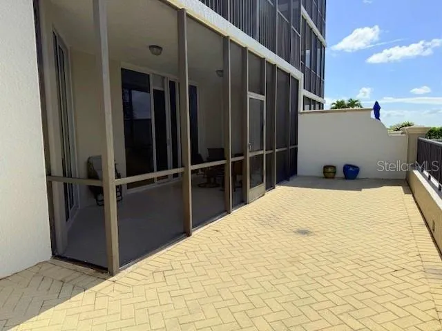 a view of a lake with houses