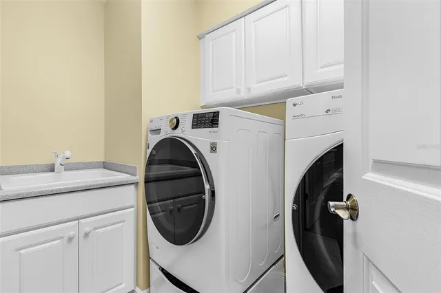 a view of a hallway with dining room