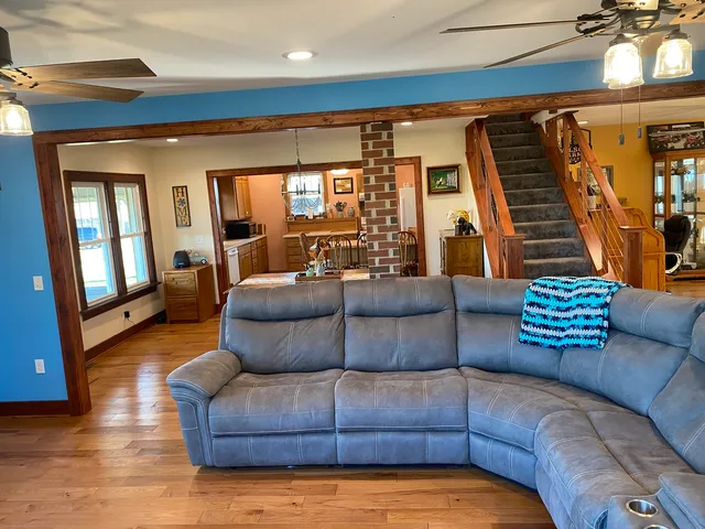a view of water heater room