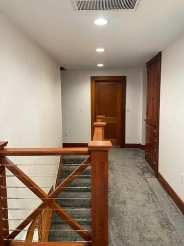 a view of a back yard of the house