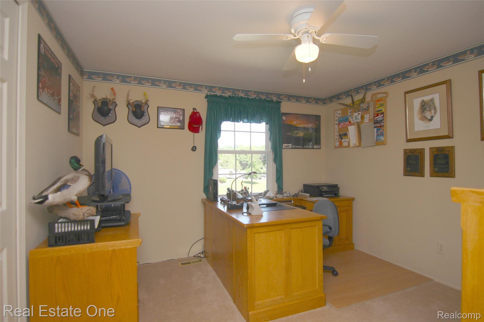 21602 Welch Road Northville, MI 48167 - Photo 25 of 29 Bedroom 4 used as office has full closet.