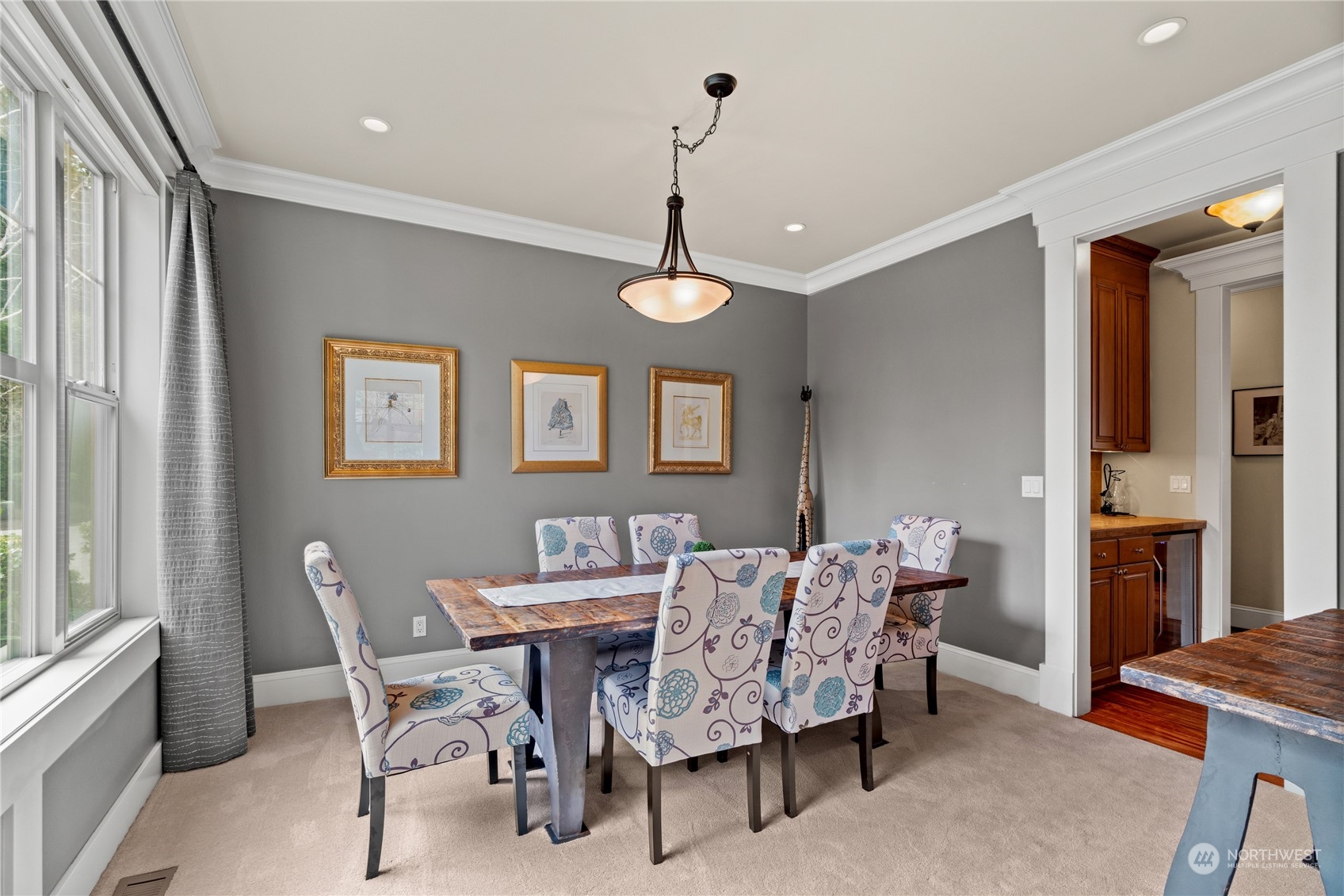 10707 226th Street Southwest Edmonds, WA 98020 - Photo 16 of 39 a dining room with furniture and window