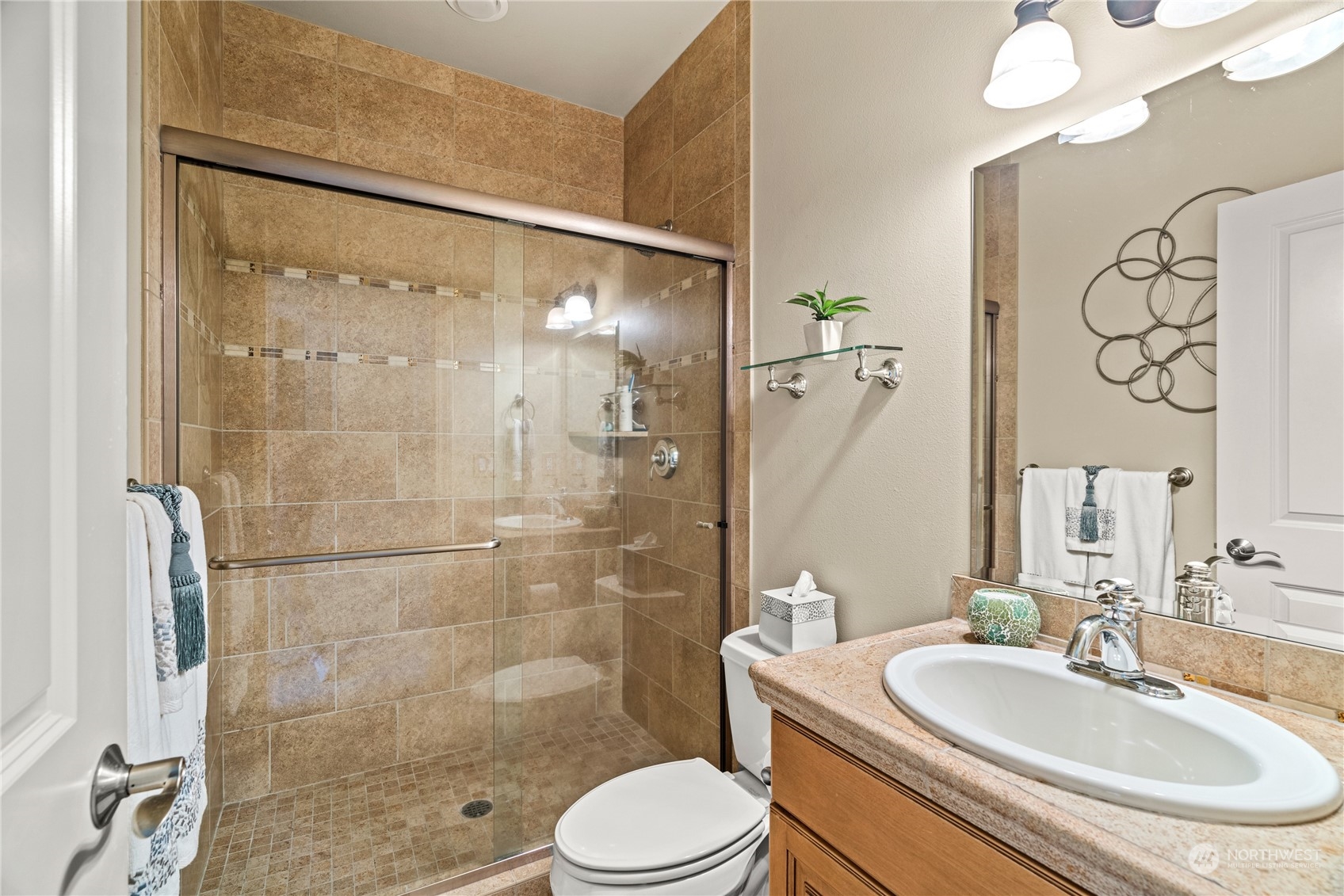 10707 226th Street Southwest Edmonds, WA 98020 - Photo 18 of 39 a bathroom with a sink toilet and shower