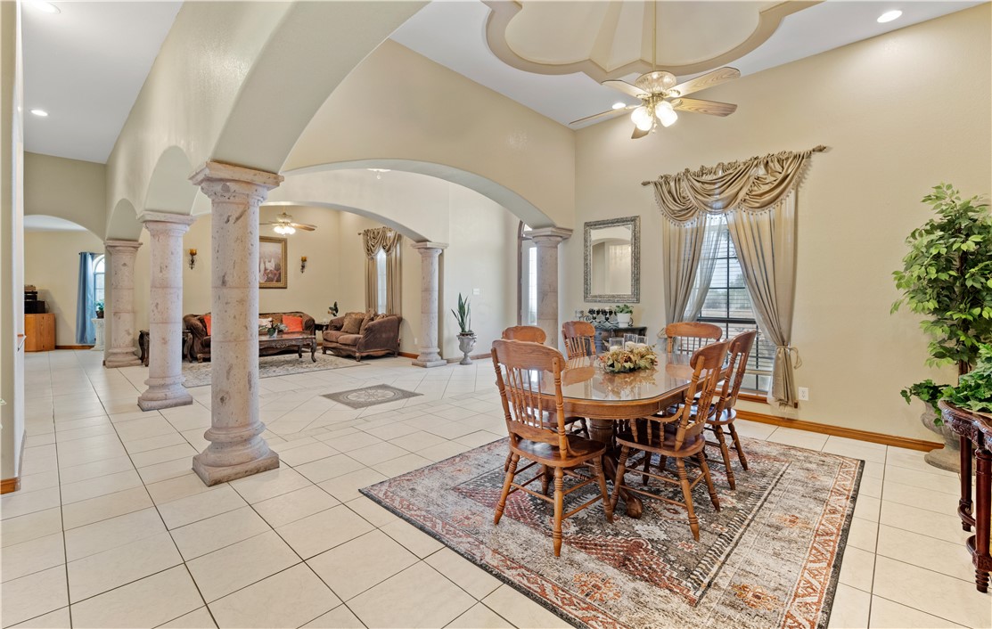 5763 Santa Isabelle Drive Robstown, TX 78380 - Photo 5 of 26 a view of a dining room with furniture
